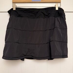 Black Lululemon Skort